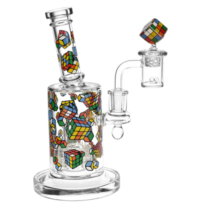 Pulsar Greatest Hits Series Wax Pipe Duo | Cubez | Dab Rig Back View