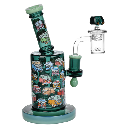 Pulsar Greatest Hits Series Wax Pipe Duo | V-Dubz | Dab Rig Back View