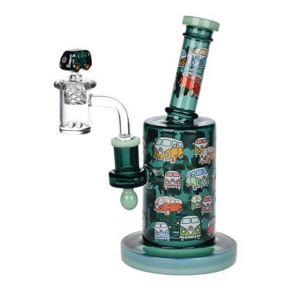 Pulsar Greatest Hits Series Wax Pipe Duo | V-Dubz | Dab Rig Front View