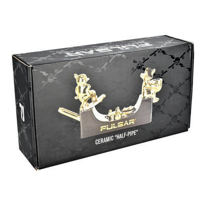 Pulsar Half-Pipe Skateboard Ramp Ceramic Pipe | Packaging