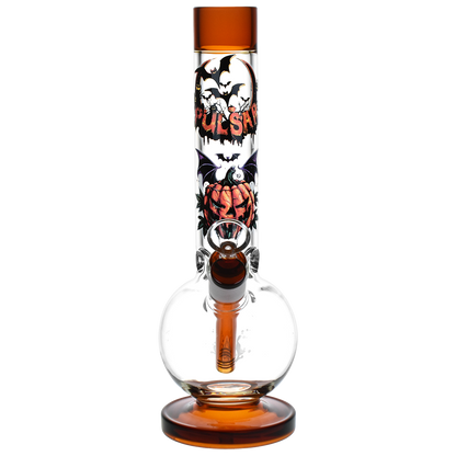 Pulsar Halloween Scene Bubble Bong | Front View