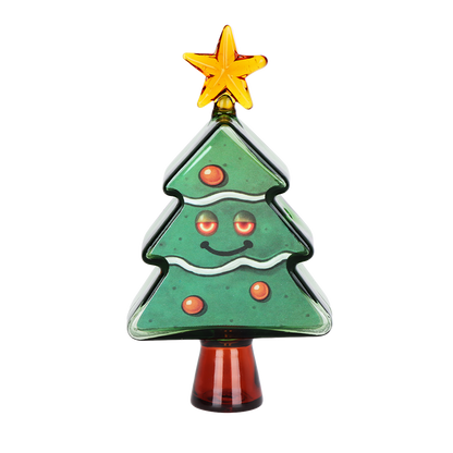 Pulsar Holiday Party Tree Hand Pipe | Back View