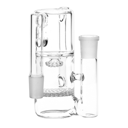 Pulsar Honeycomb Showerhead Recycler Ash Catcher | Side View