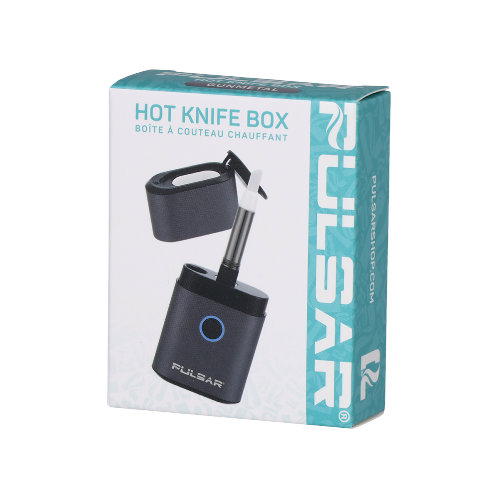 Pulsar Hot Knife Box & Storage Container | Packaging Front