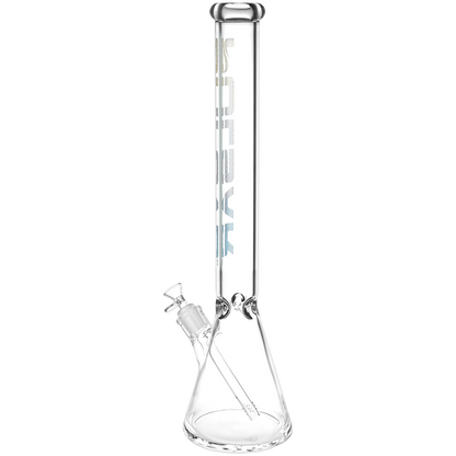 Pulsar Illustrated Logo Beaker Bong | Extra Large Size | Back View