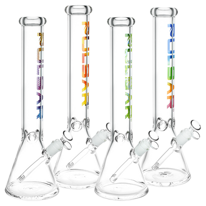 Pulsar Illustrated Logo Beaker Bong | Large Size | Group