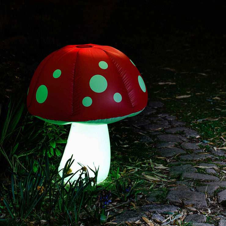 Pulsar LED Inflatashroom | Garden Path