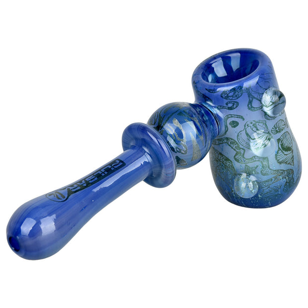 Pulsar Inside Print Hammer Bubbler | Octopus | Blue