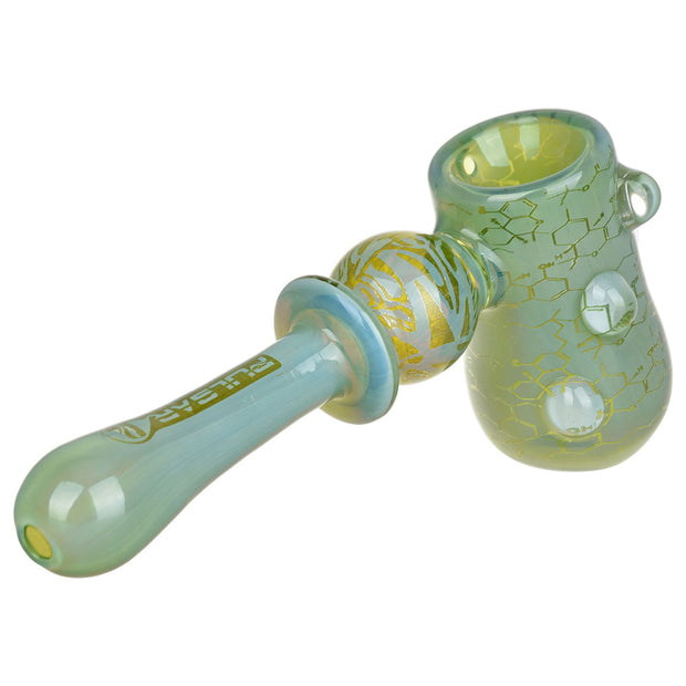 Pulsar Inside Print Hammer Bubbler | THC Blueprint | Green