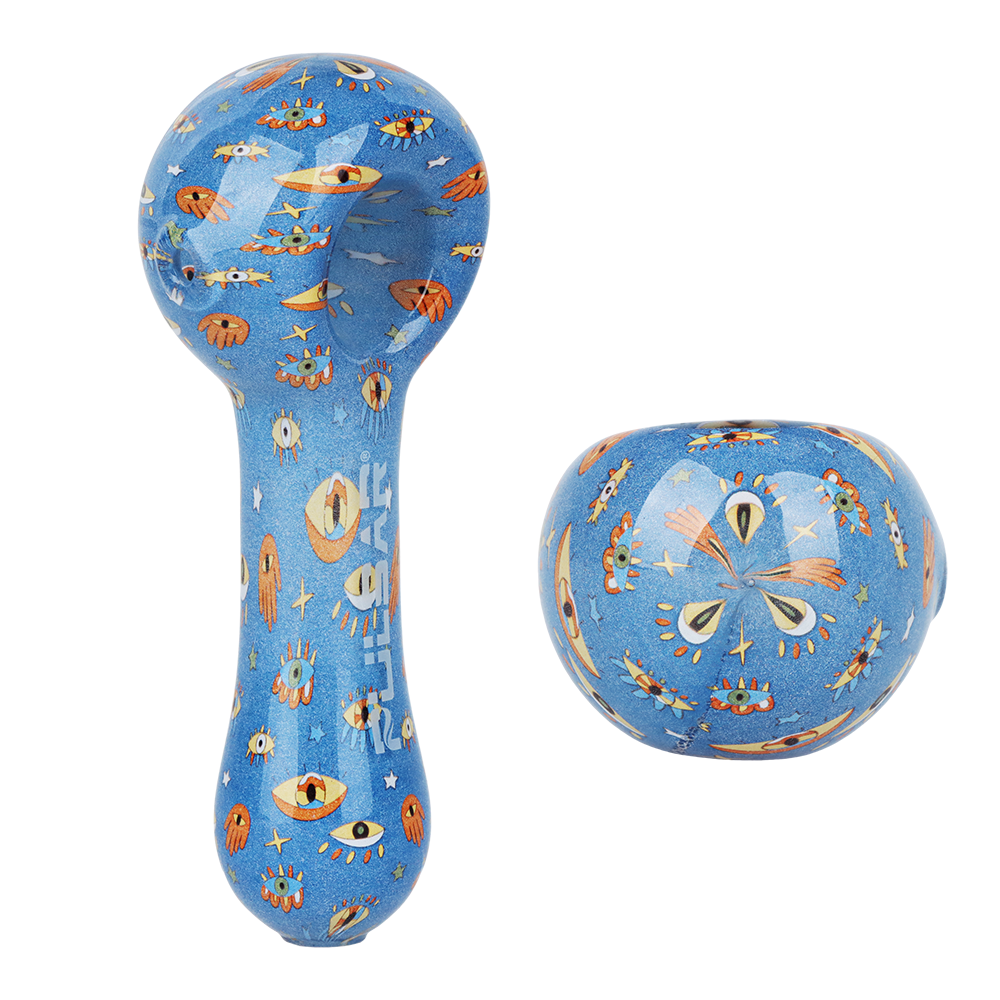 Pulsar Inside Print Spoon Pipe | Eye Can See You