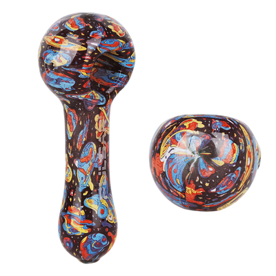 Pulsar Inside Print Spoon Pipe | Weird Space