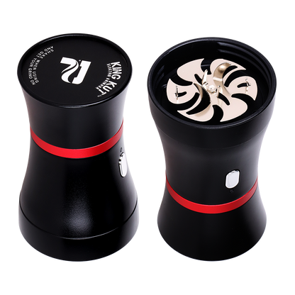 Pulsar King Kut Electric Grinder | Top & Bottom Views