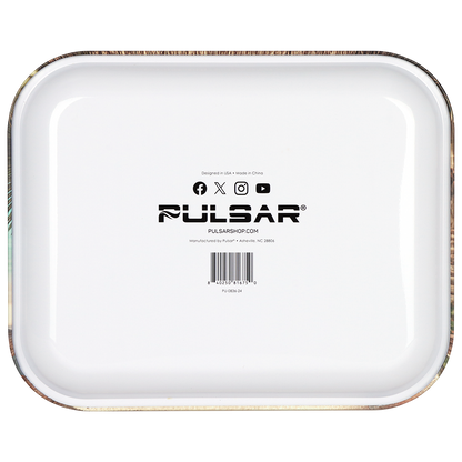 Pulsar Large Metal Rolling Tray | Capybara Cabana | Back View