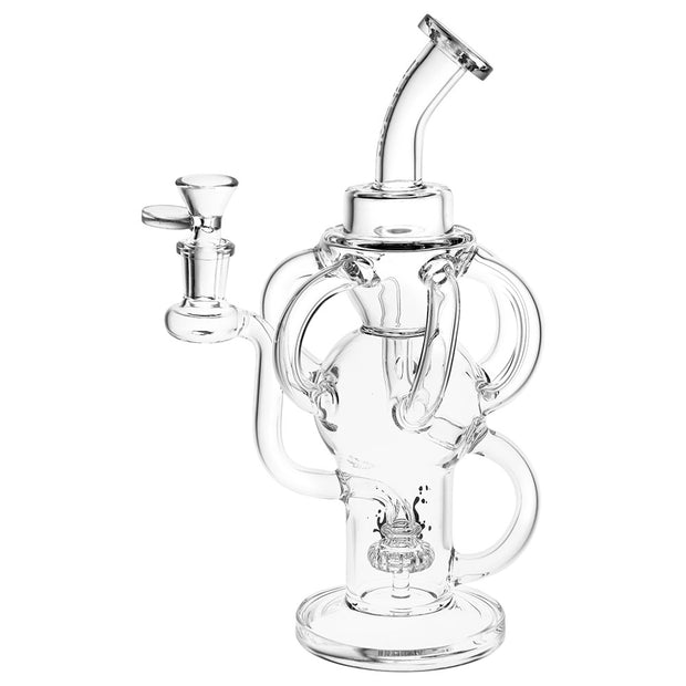 Pulsar Lucky 7 Arm Recycler Bong | Side View