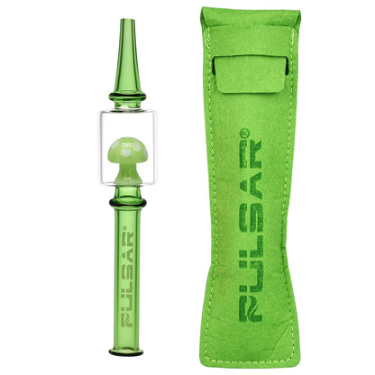 Pulsar Magic Mushroom Dab Straw | Green