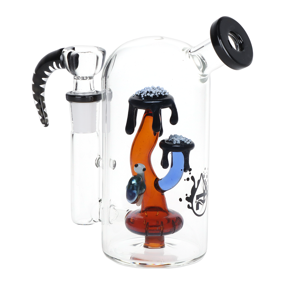Pulsar Magma Mushroom Lake Mini Bong | Side View