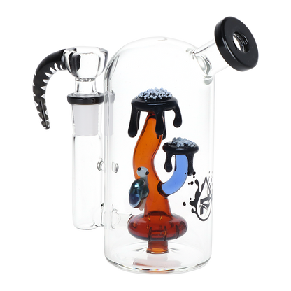 Pulsar Magma Mushroom Lake Mini Bong | Side View