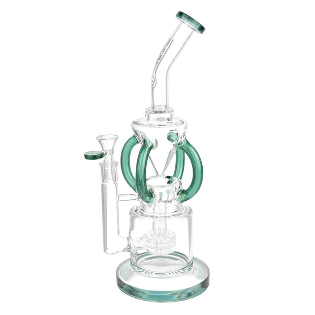 Pulsar Matrix Recycler Bong | Teal