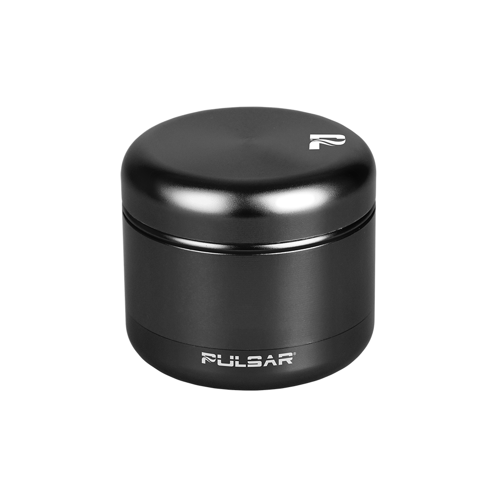 Pulsar Matte Finish Herb Grinder | 4pc | 2.25" | Black