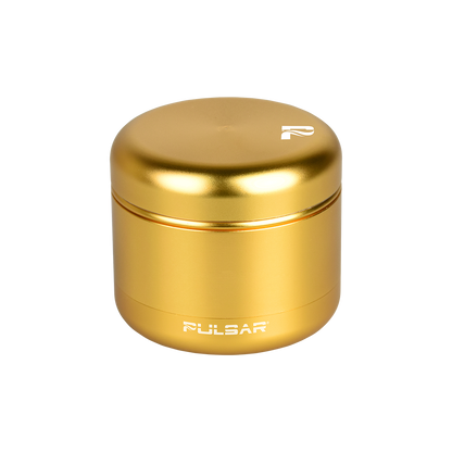 Pulsar Matte Finish Herb Grinder | 4pc | 2.25" | Gold