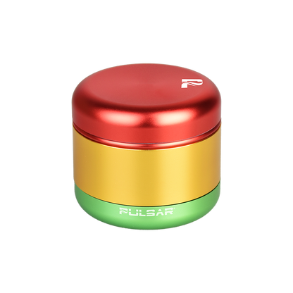 Pulsar Matte Finish Herb Grinder | 4pc | 2.25" | Rasta