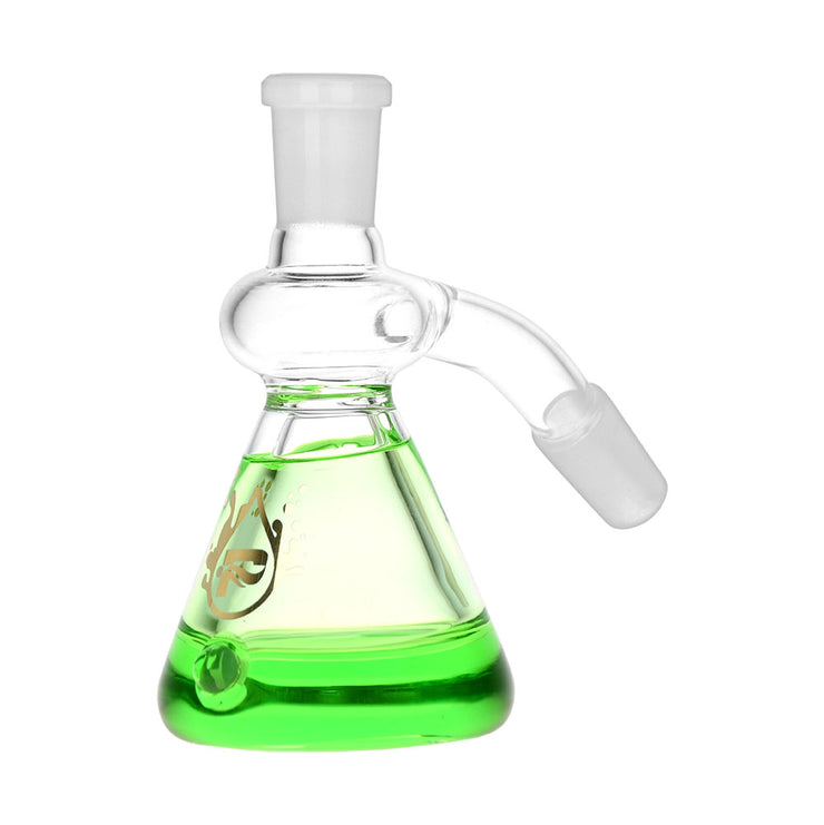 Pulsar Mini Beaker Glycerin Ash Catcher | 45 Degree | Green