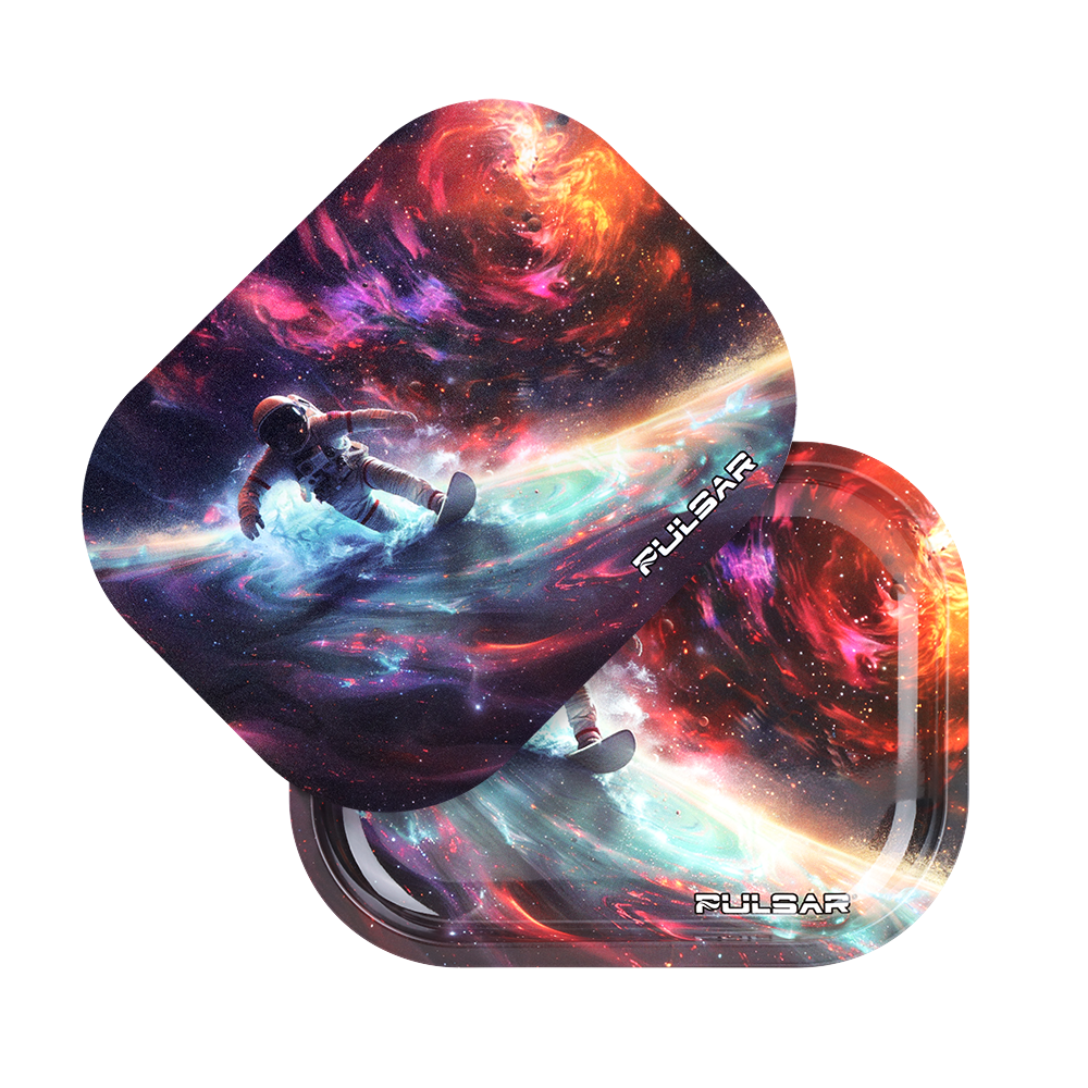 Pulsar Mini Metal Rolling Tray & Lid | Astro Surfer