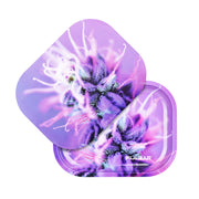 Pulsar Mini Metal Rolling Tray & Lid | Flowering Herb
