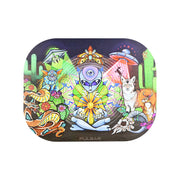 Pulsar Mini Rolling Tray Lid | Psychedelic Desert