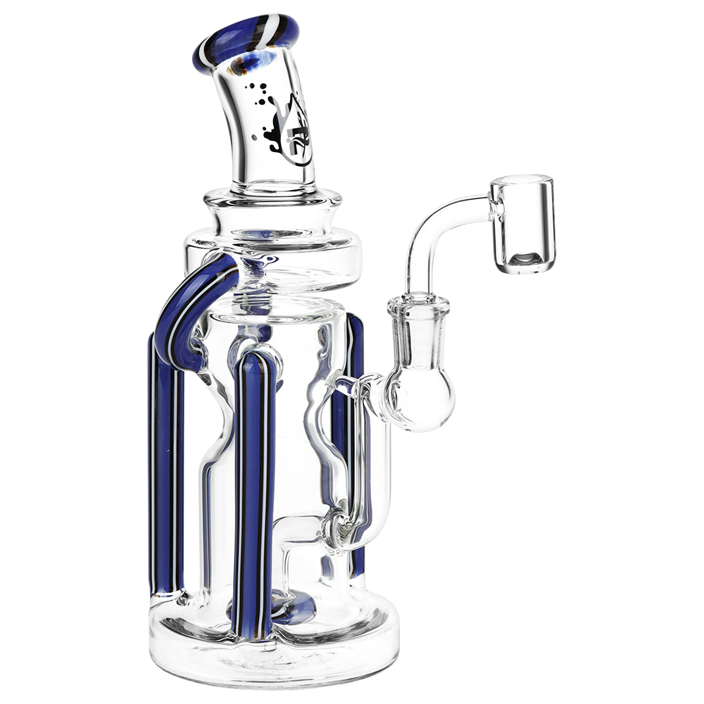 Pulsar Mini Space Station Recycler Dab Rig | Blue