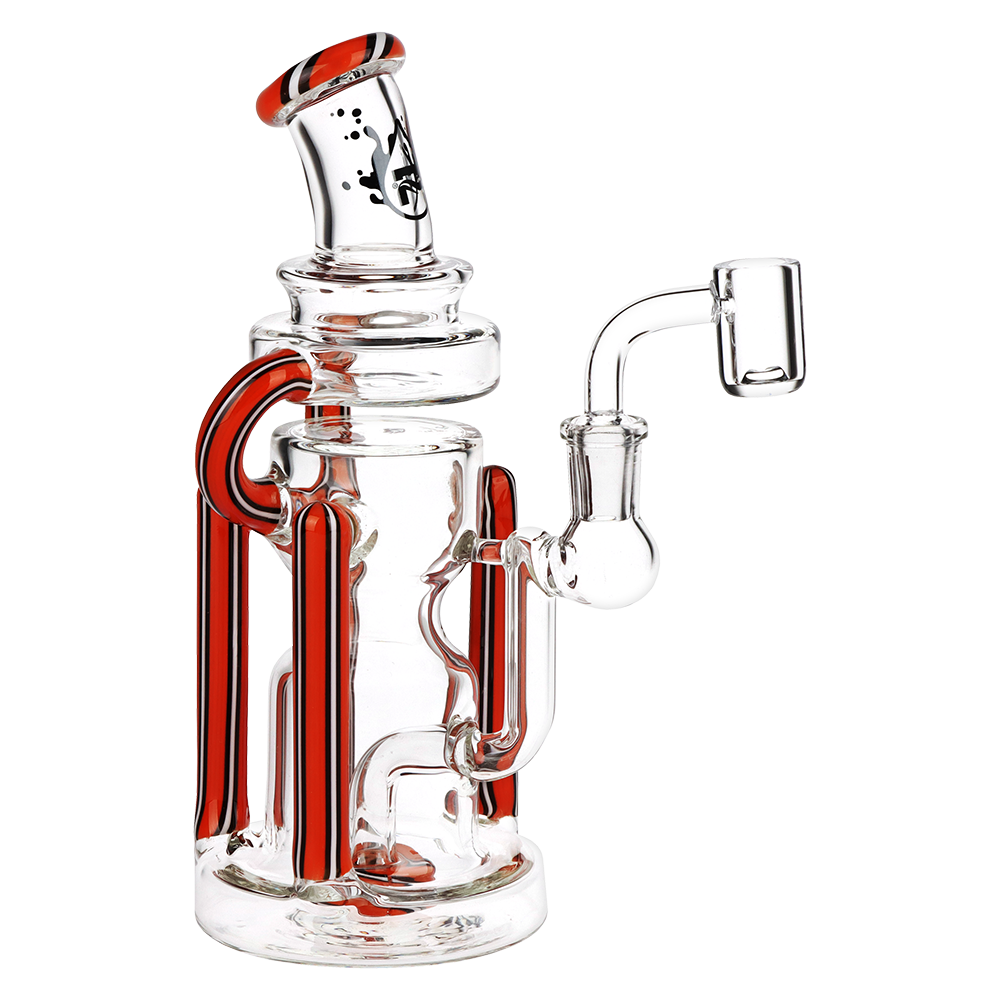 Pulsar Mini Space Station Recycler Dab Rig | Orange