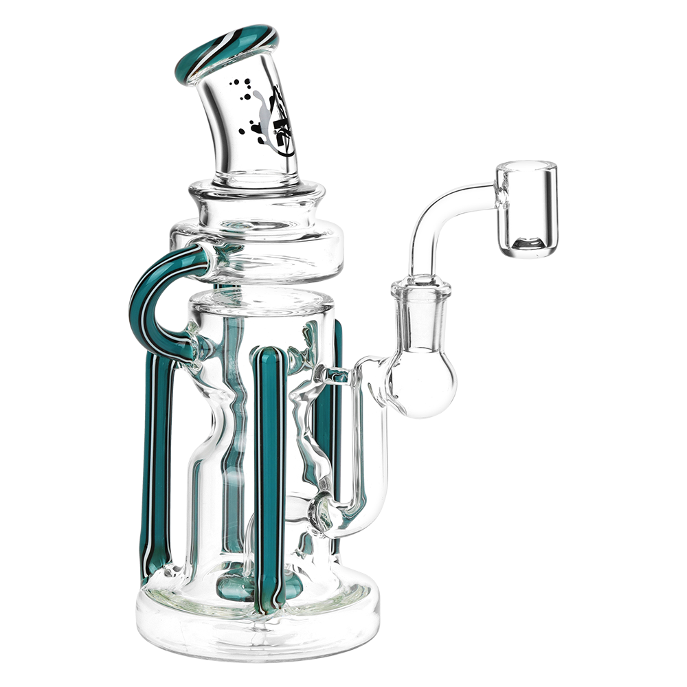 Pulsar Mini Space Station Recycler Dab Rig | Teal