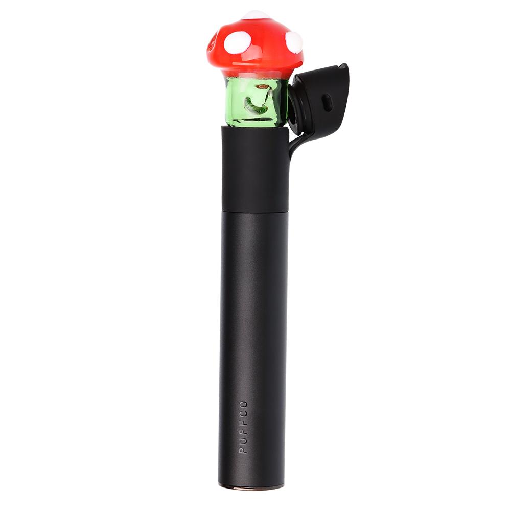 Mushroom Mouthpiece Attachment for Puffco Pivot | View with Vaporizer