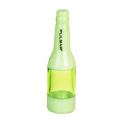 Pulsar Pop Bottle Chillum & Herb Slide | Green