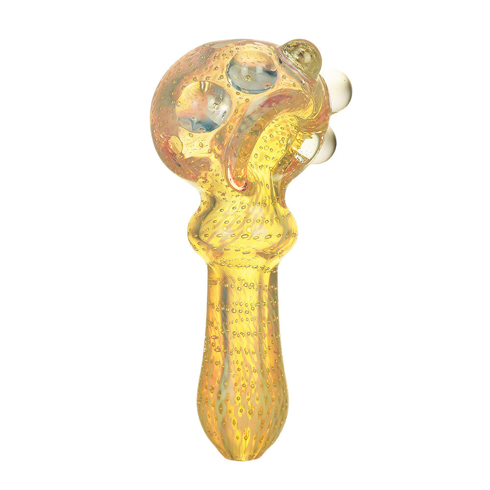 Pulsar Portal Bubble Matrix Spoon Pipe | Peach Passion