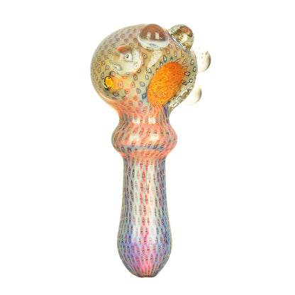 Pulsar Portal Bubble Matrix Spoon Pipe | Rose Blush