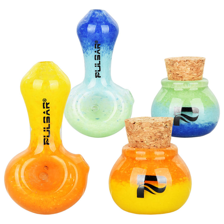 Pulsar Puff n' Stash Spoon Pipe & Jar Set | Group