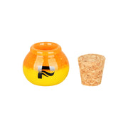Pulsar Puff n' Stash Spoon Pipe & Jar Set | Open Jar View