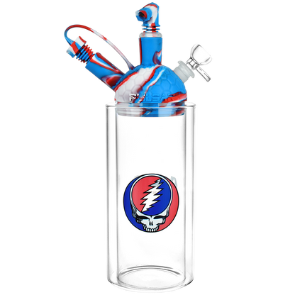 Pulsar RIP Series Gravity Bong | Grateful Dead Steal Your Face | Front View