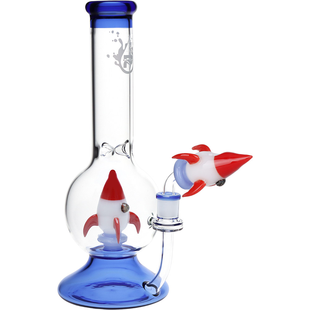 Pulsar Rocket Ship Bubble Bong | Front View