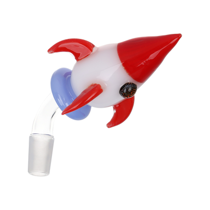 Pulsar Rocket Ship Bubble Bong | Matching Rocket Ship Herb Slide