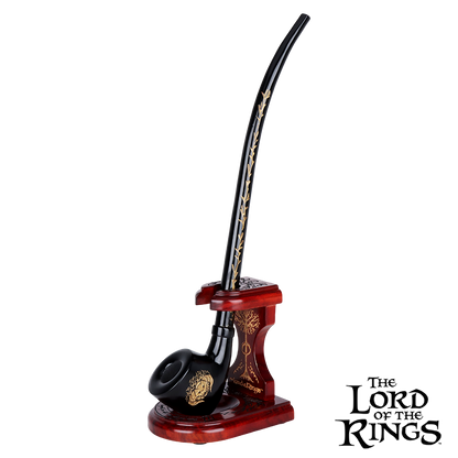 Smoking Pipe & MIDDLE-EARTH™ Stand Bundle | Shire Pipes™ x The Lord of the Rings™ | Balrog Design