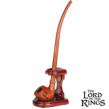 Smoking Pipe & MIDDLE-EARTH™ Stand Bundle | Shire Pipes™ x The Lord of the Rings™ | Gandalf Design