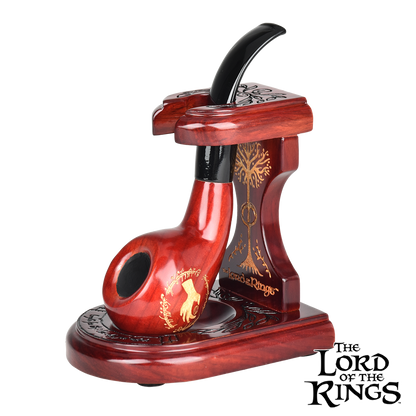 Smoking Pipe & MIDDLE-EARTH™ Stand Bundle | Shire Pipes™ x The Lord of the Rings™ | My Precious Design