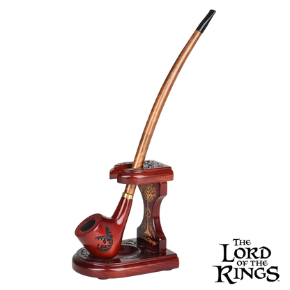Smoking Pipe & MIDDLE-EARTH™ Stand Bundle | Shire Pipes™ x The Lord of the Rings™ | Smaug Design