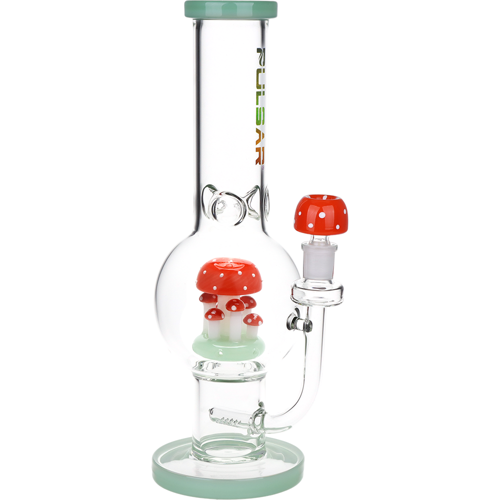 Pulsar Shroom Colony Bubble Bong | Front View