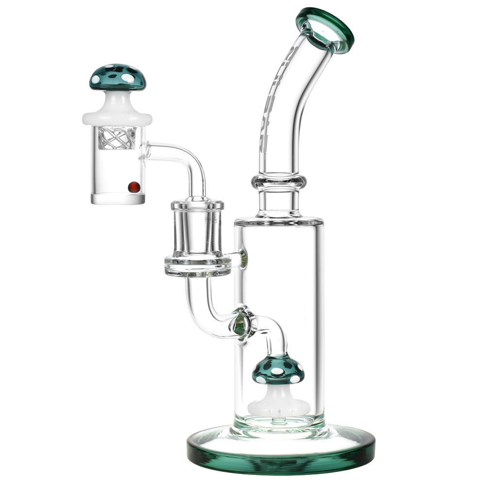 Pulsar Shroom Dab Rig Set | Teal