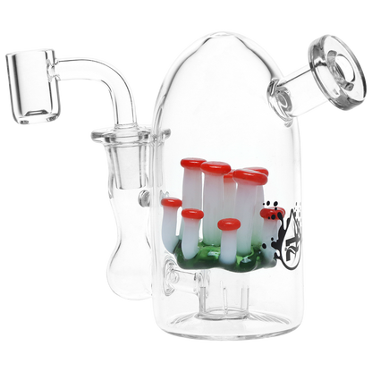 Pulsar Shroom Dome Mini Dab Rig | Back View