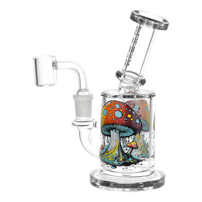 Pulsar Shroom Drip Dab Rig | Alt Side View