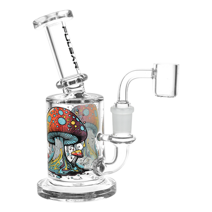 Pulsar Shroom Drip Dab Rig | Frontal Side View